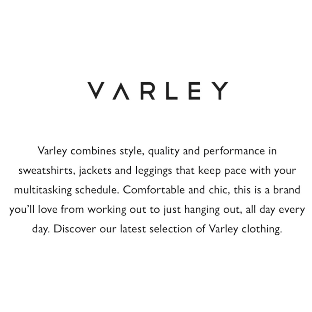 VARLEY Siren Relaxed Black and Cream Jacquard Women's Sweater- S - Picture 16 of 16